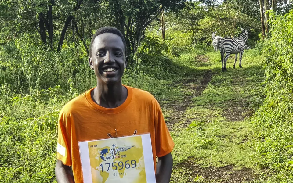 Zebras, Treadmills and Angels Some of the Wings for Life World Run