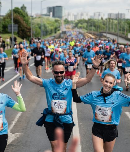The largest running event in the world